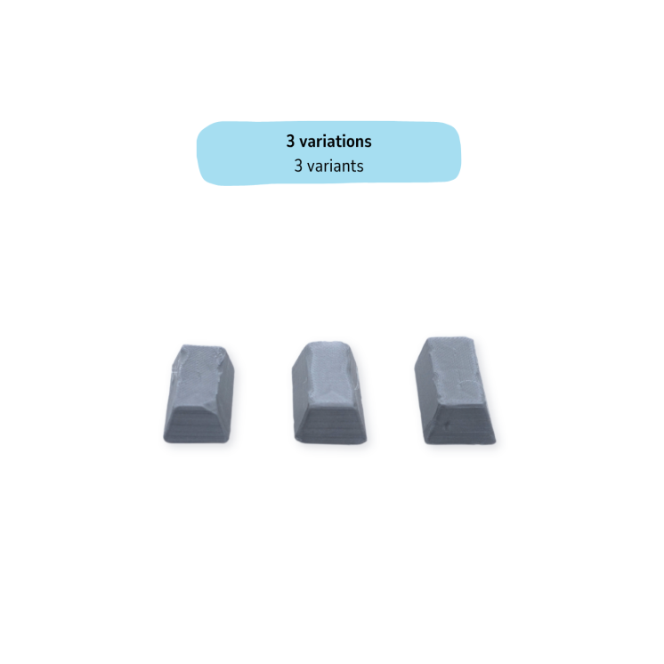 Lingot argent/fer - Ressource améliorés - jeux de société - 12 /24/36 pièces
