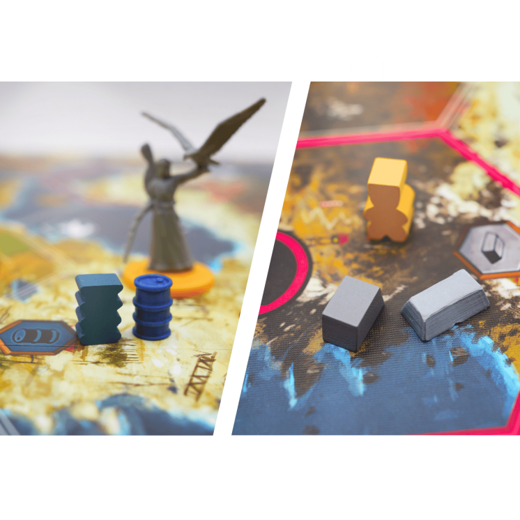 Scythe Pack 80 tokens Wheat x20 - Wood x20 - Iron x20 - Barrels x20