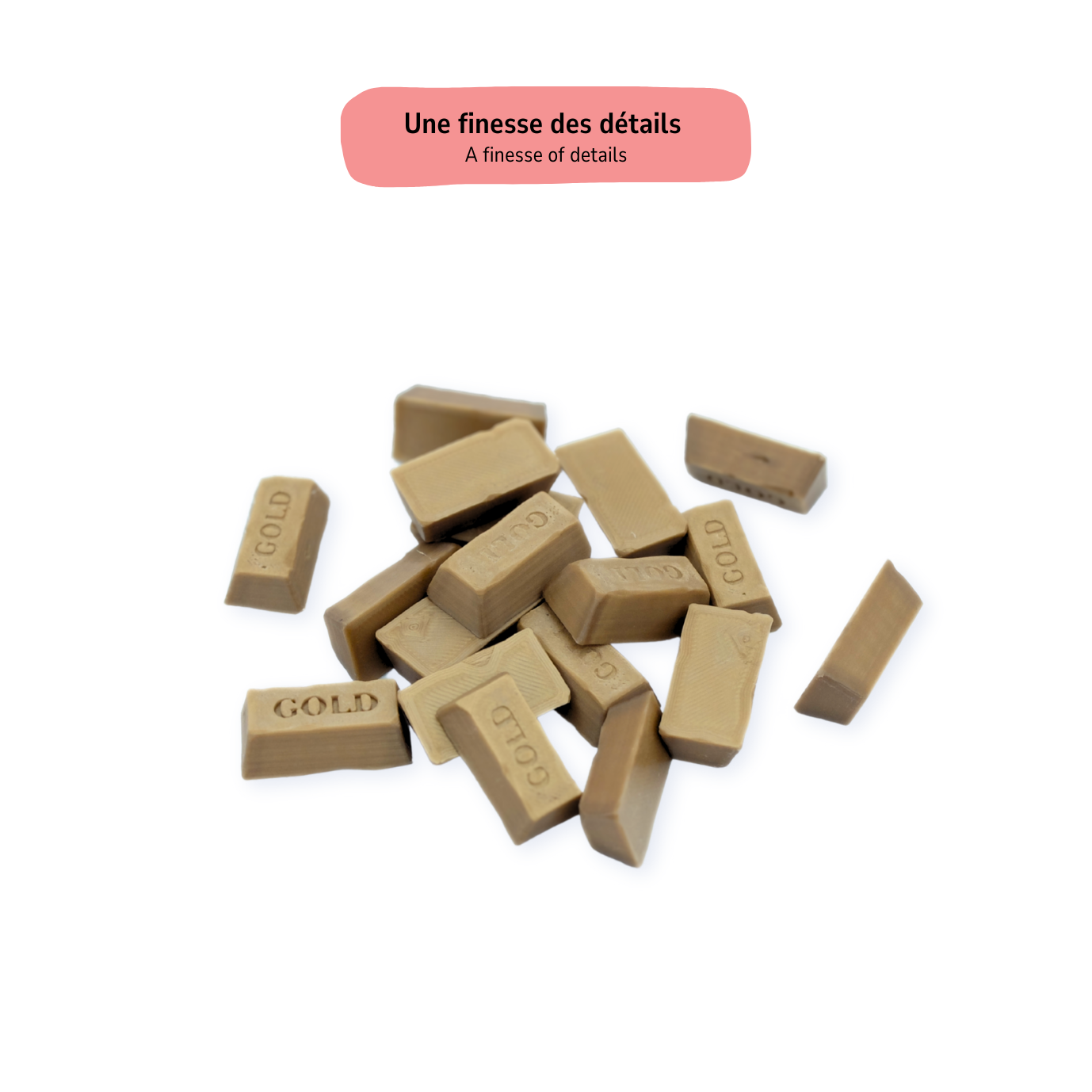 Ressources Lingots d'Or Premium (Pack de 12 à 36)