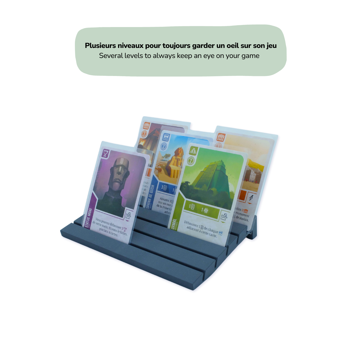 Porte-cartes - 5 niveaux