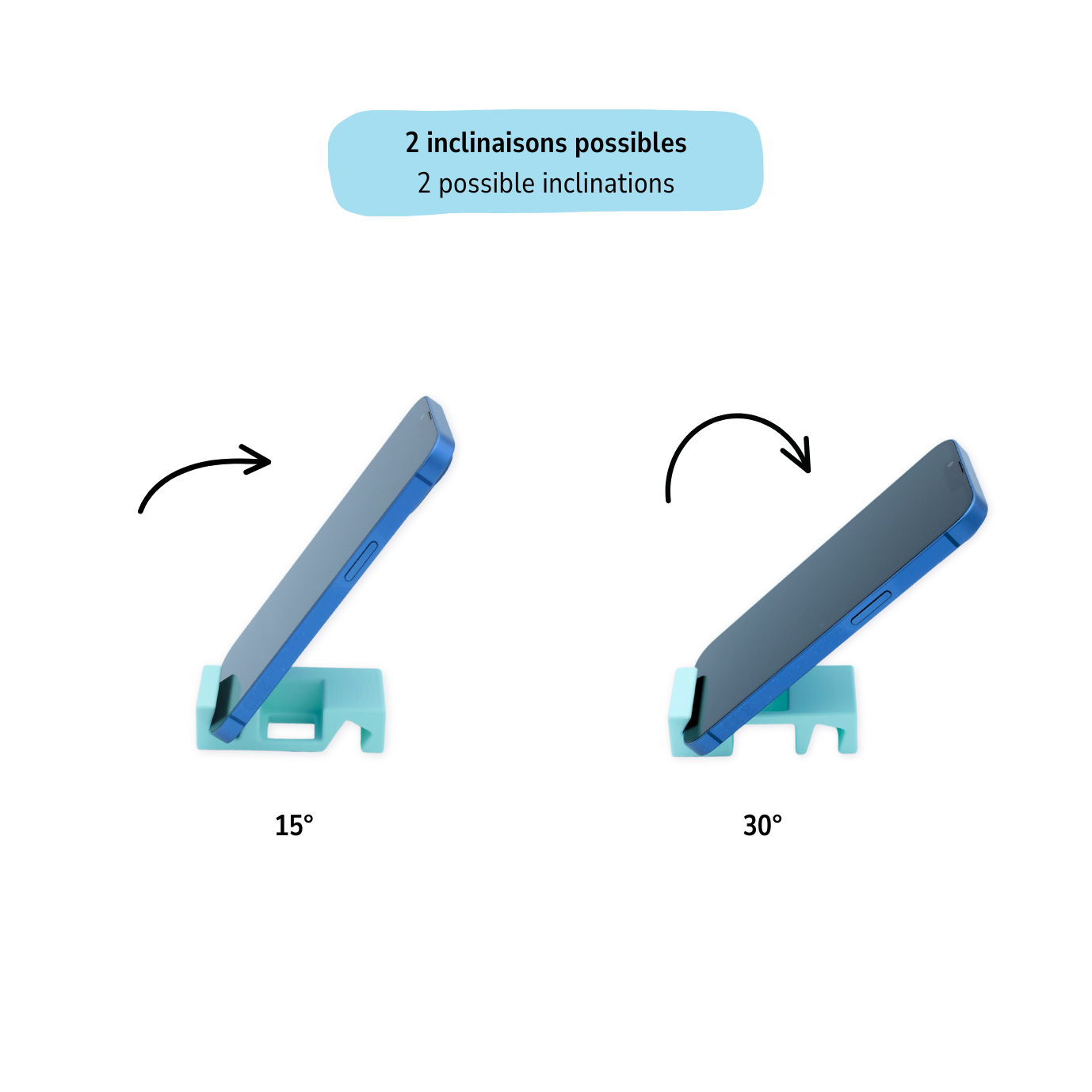Support Téléphone de Poche Duo