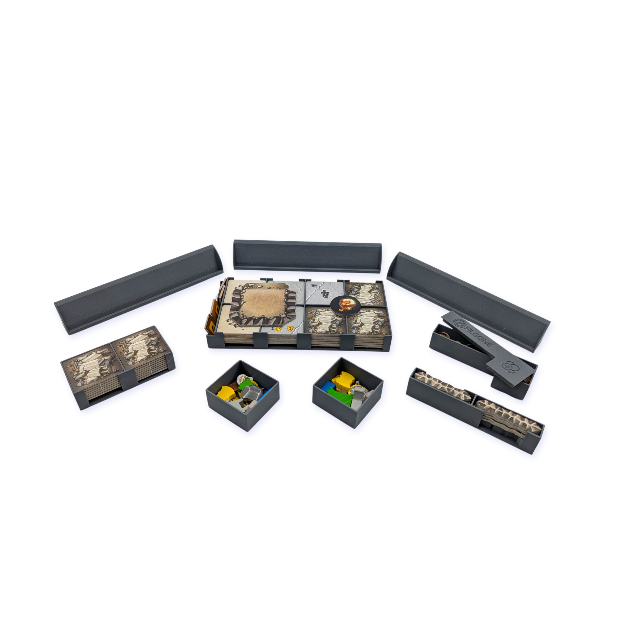 Insert pour Caverna Duel (Jeu de base + Extension Ère II)