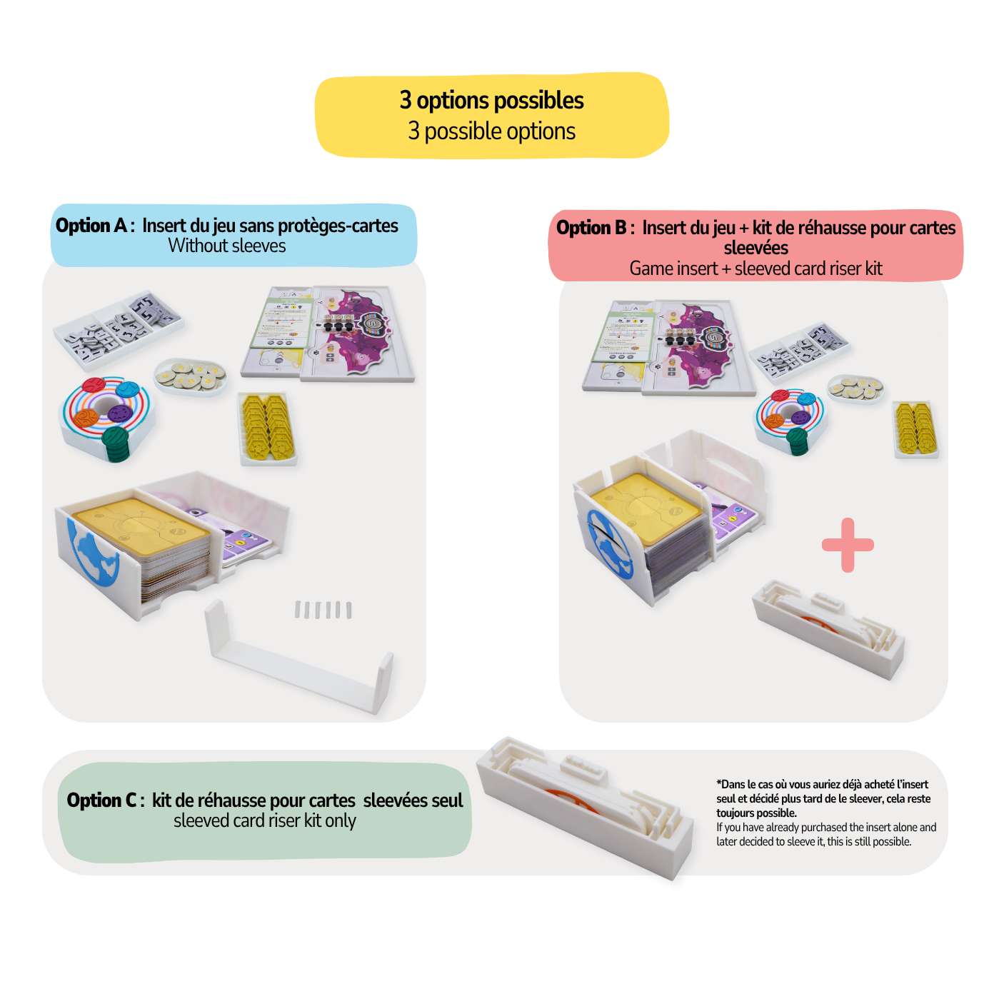 Insert de rangement pour Zenith