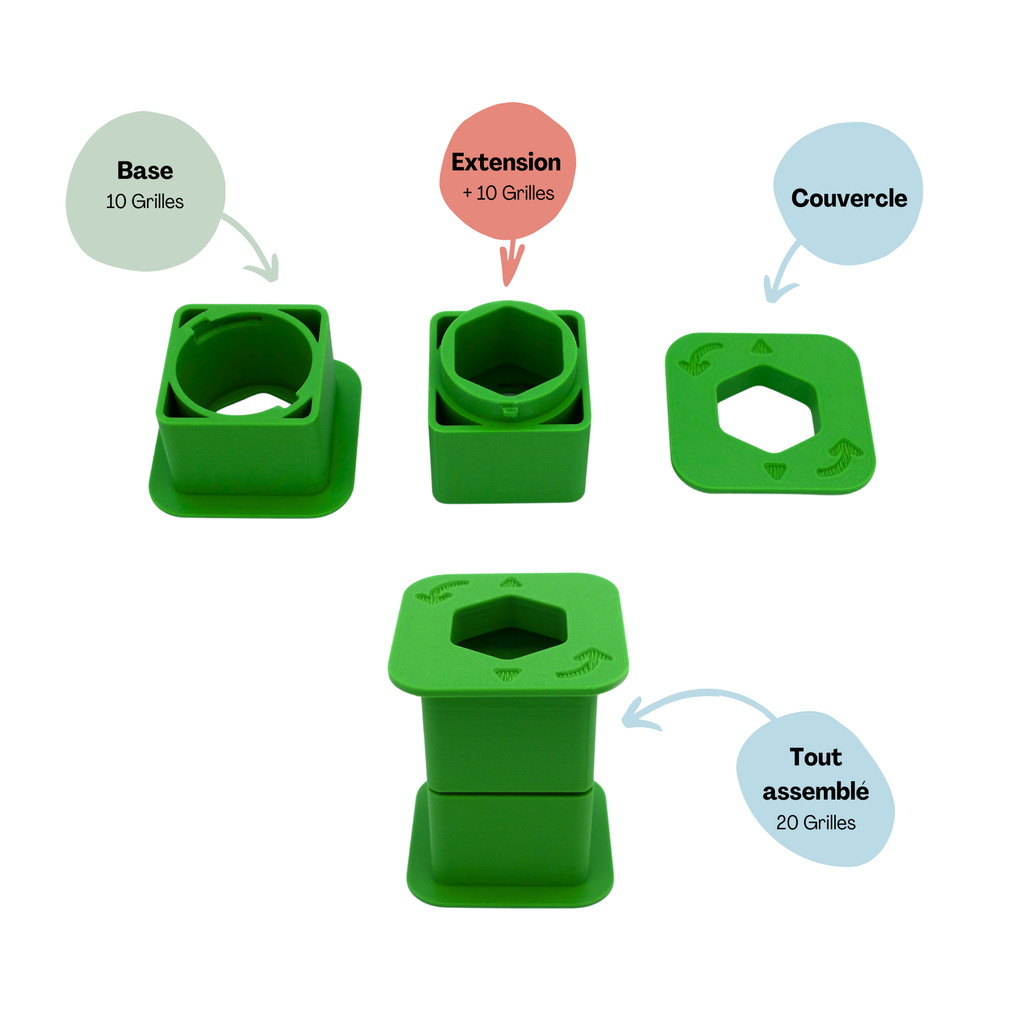 Grilles de Placement pour Carcassonne