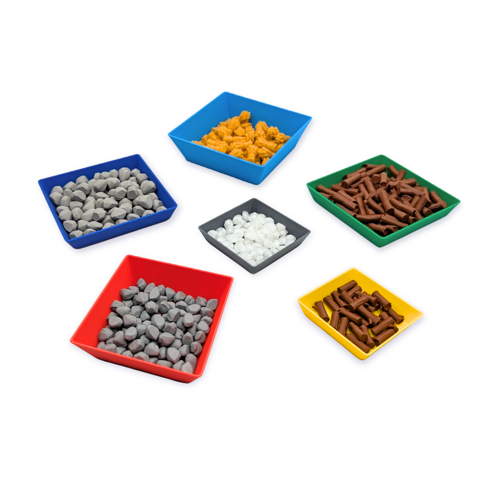 Coupelles de tri empilables Filgone - différentes tailles et hauteur pour toutes les situations.