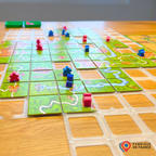 Gilles puzzle pour tuiles du jeu Carcassonne - déplacement du jeu - facilite.