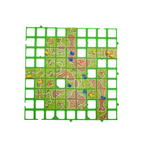 Grilles de placement jeu Carcassonne - Zone de jeu ajustable et déplaçable pour petites tables.