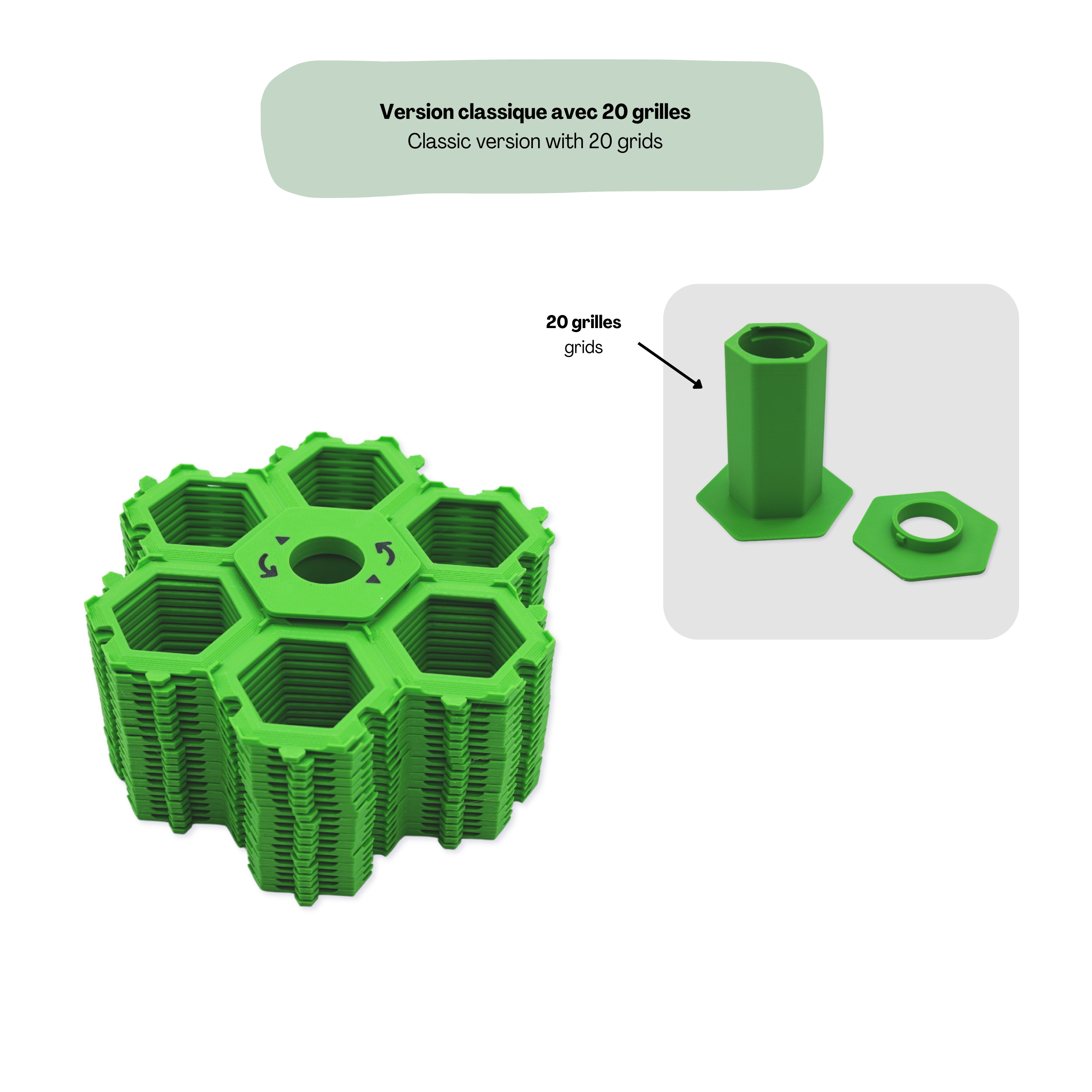 Grilles de Placement pour Dorfromantik