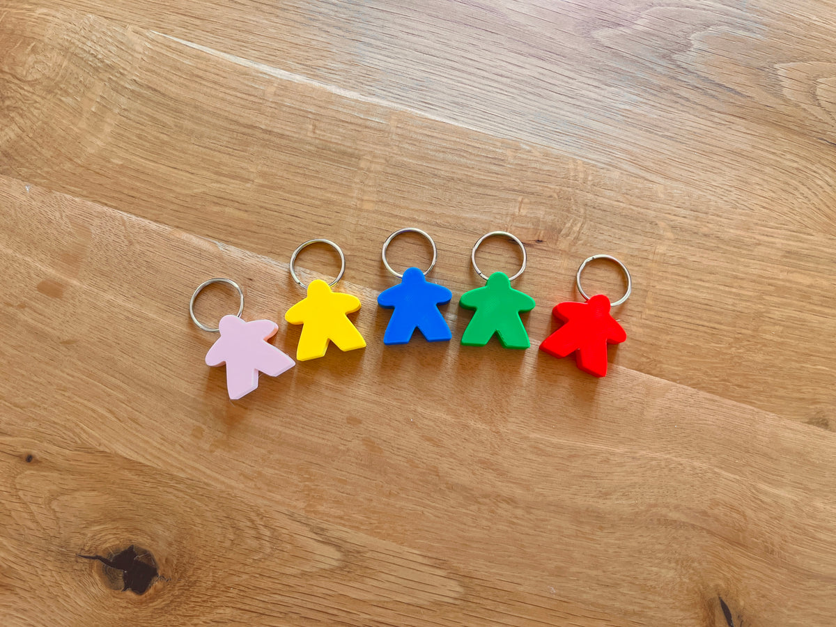 Porte-clés meeple