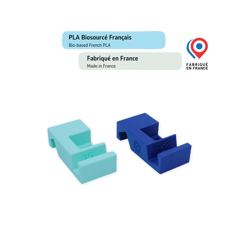 Petit porte téléphone Filgone - conçu et imprimé à Angoulême en PLA français.