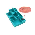 L'insert Filgone compatible Deep Sea Adventure permet d'ajouter le dé de l'extention Expansion dice.