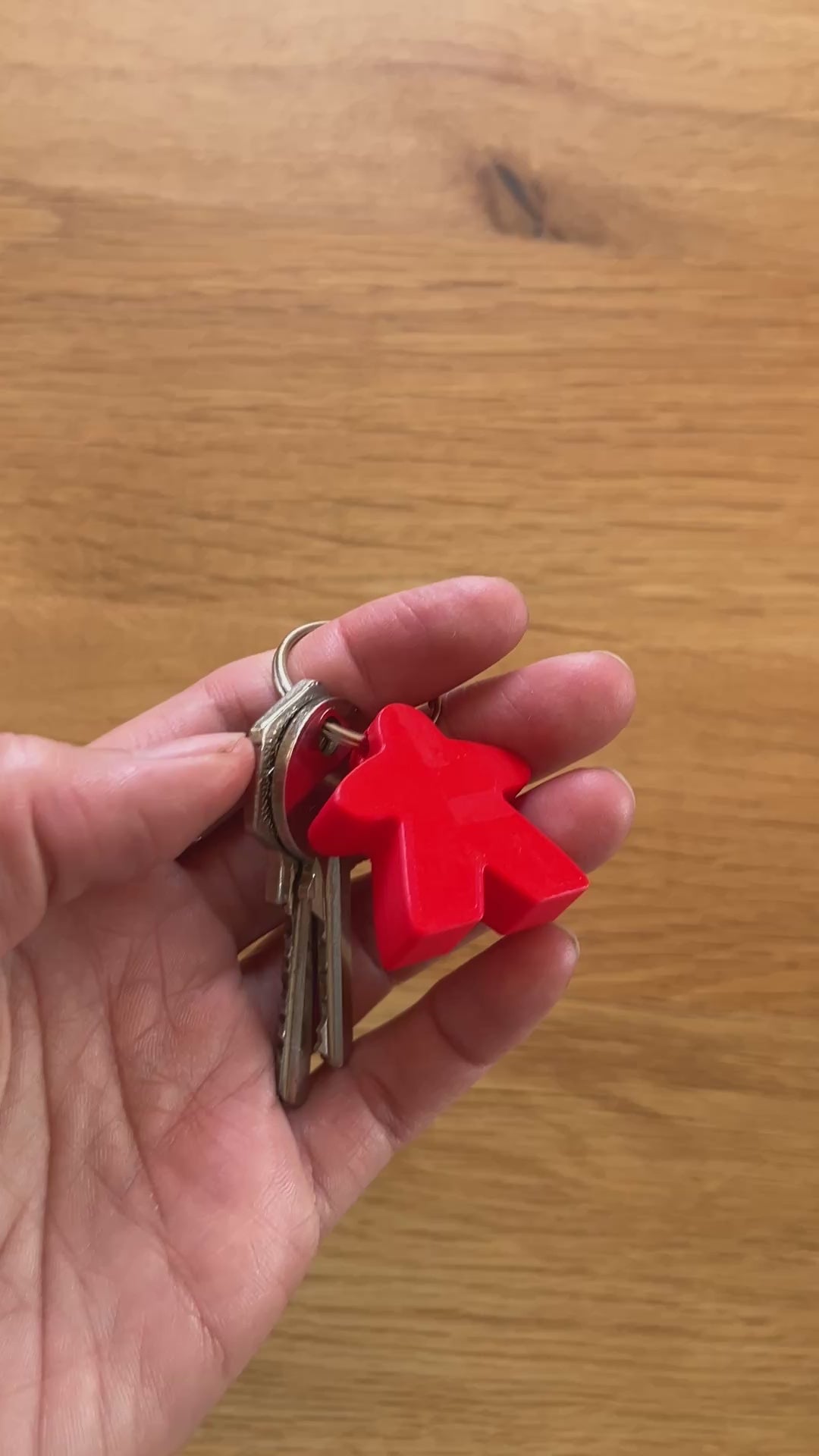 Porte-clés meeple